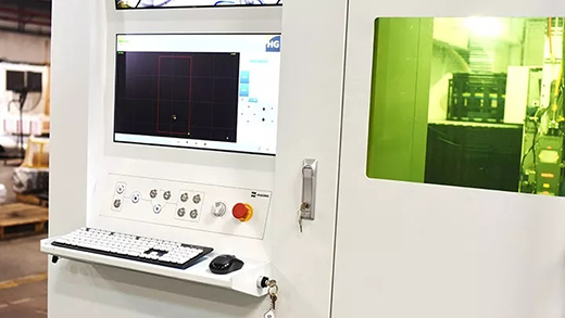 滬工中高功率寬幅激光切割機省氣省料